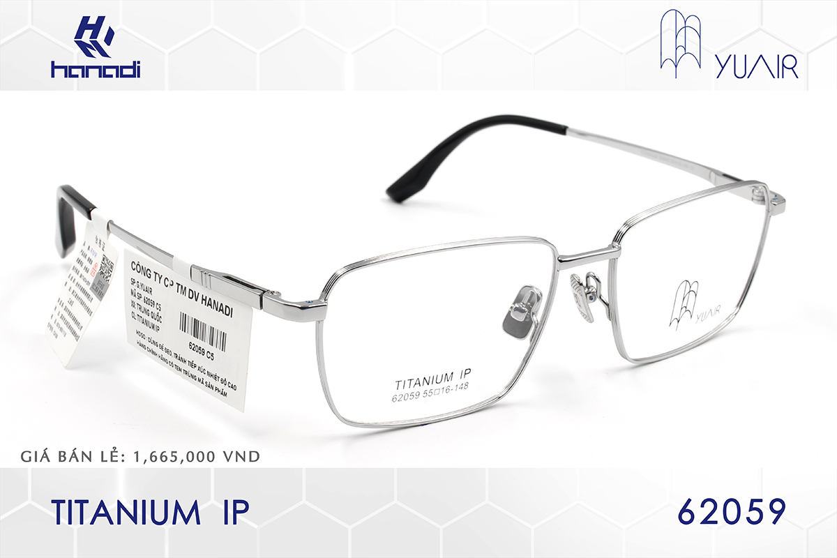 GỌNG TITANIUM YUAIR 62059