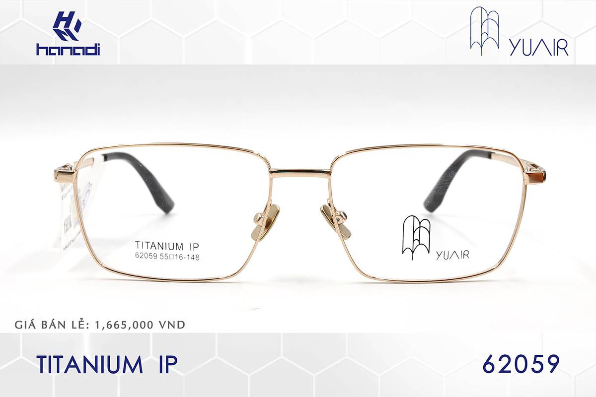 GỌNG TITANIUM YUAIR 62059