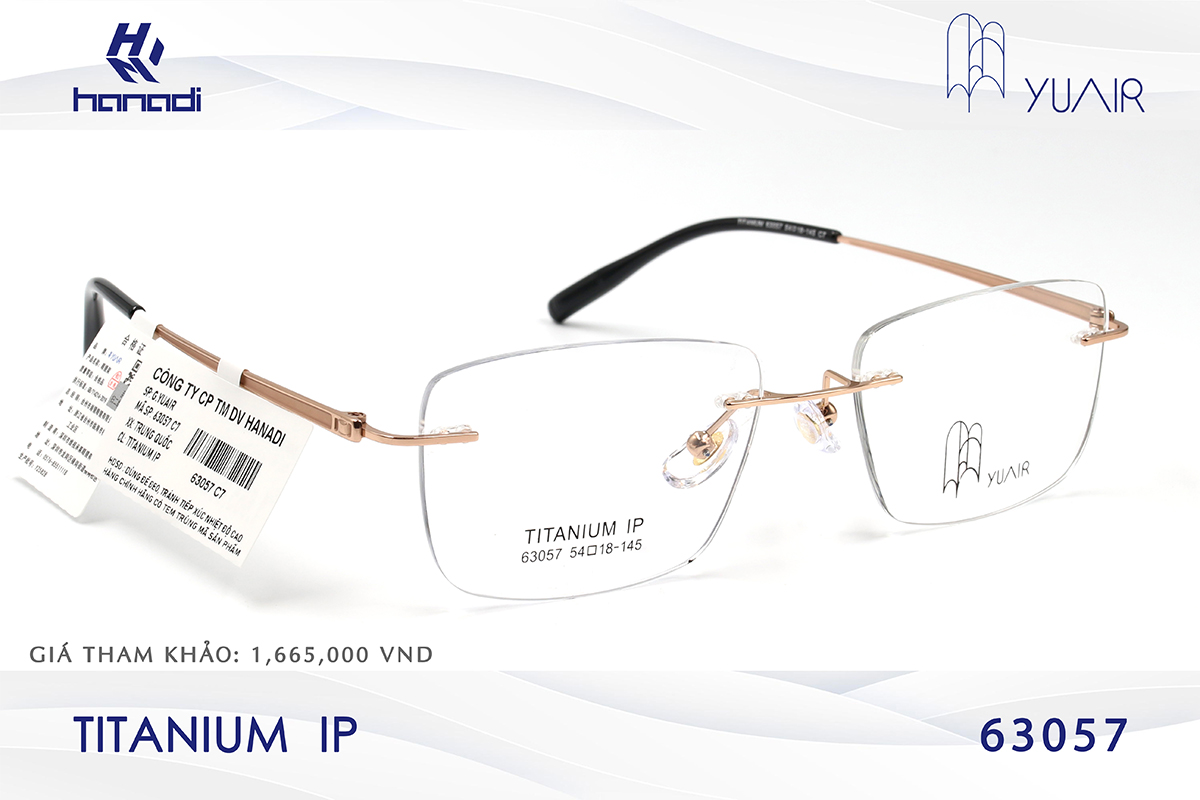 GỌNG TITANIUM YUAIR 63057