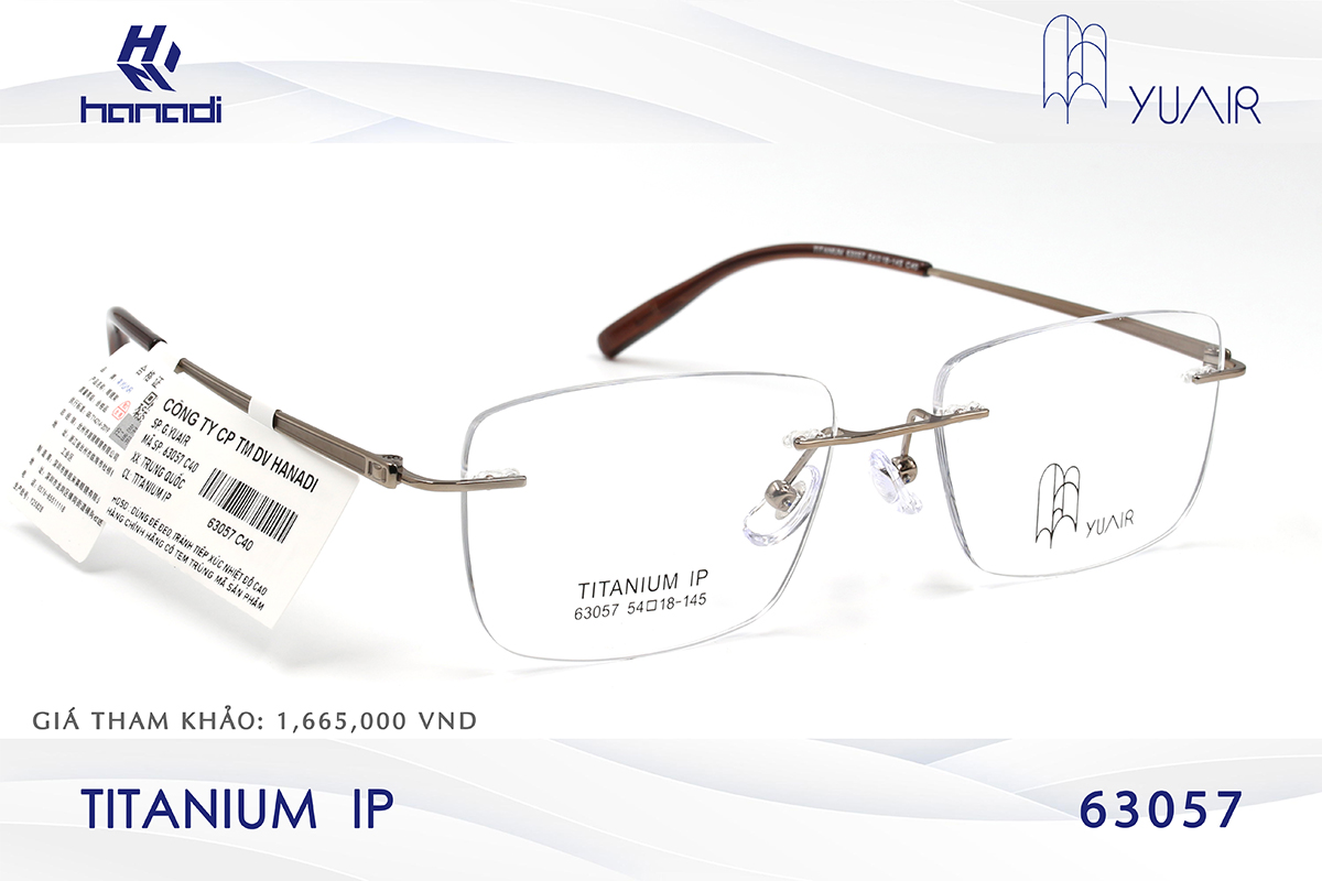 GỌNG TITANIUM YUAIR 63057
