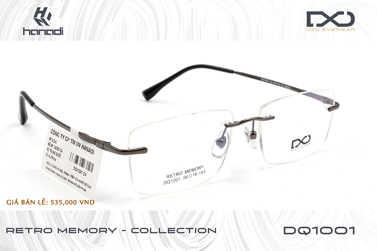 GỌNG TITANIUM DXO DQ1001