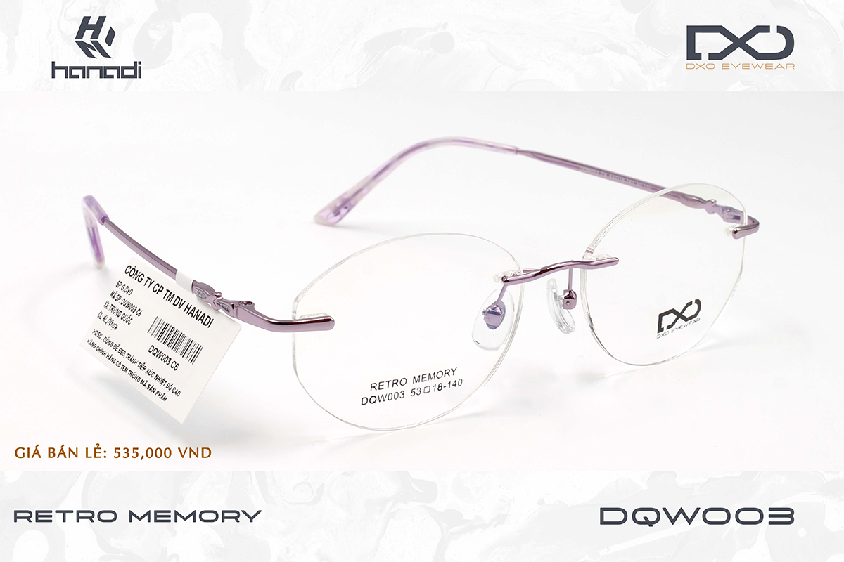 GỌNG TITANIUM DXO DQW003