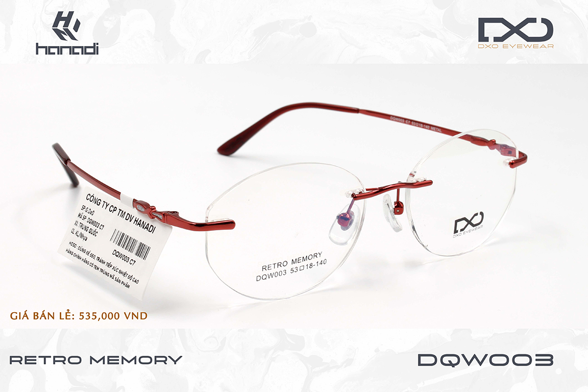 GỌNG TITANIUM DXO DQW003