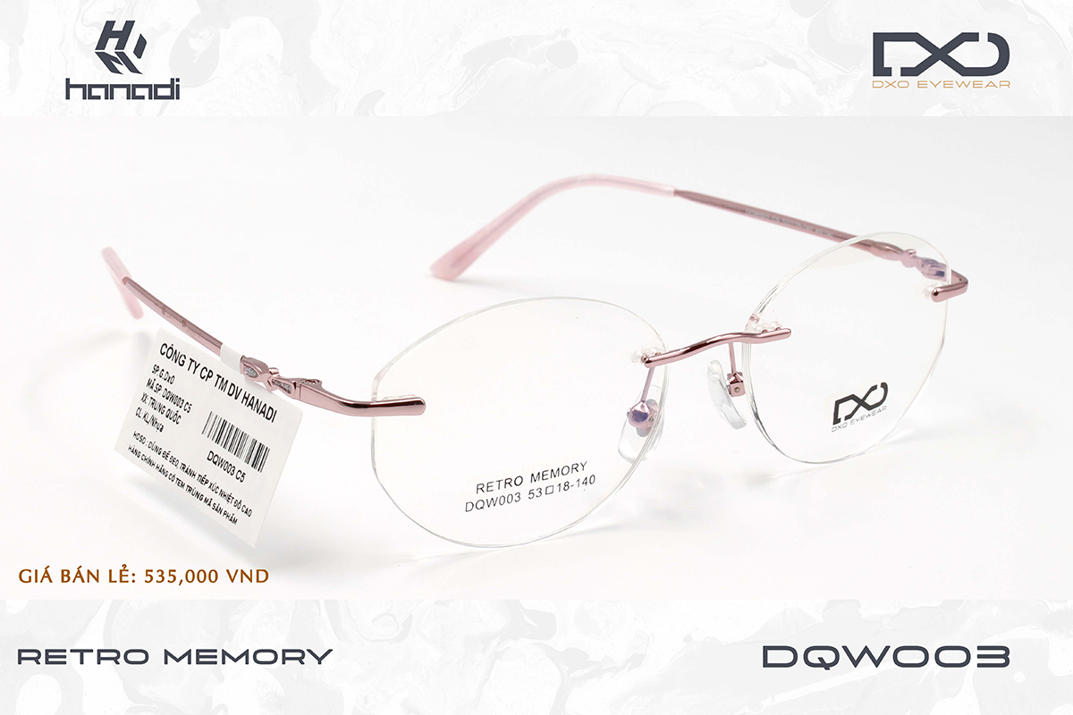 GỌNG TITANIUM DXO DQW003