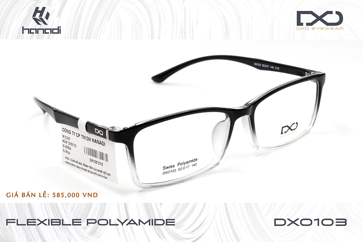 GỌNG SWISS POLYAMIDE DXO DX103