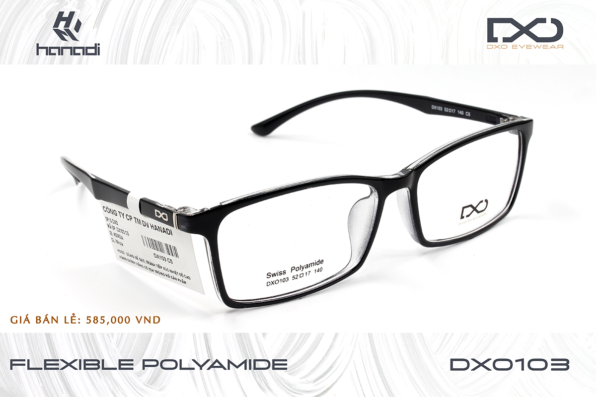 GỌNG SWISS POLYAMIDE DXO DX103