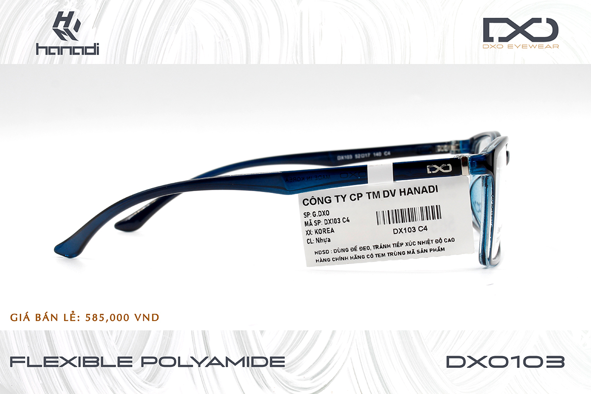 GỌNG SWISS POLYAMIDE DXO DX103