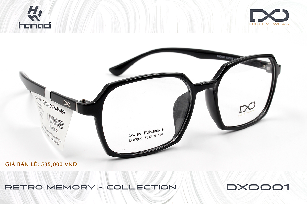 GỌNG SWISS POLYAMIDE DXO001