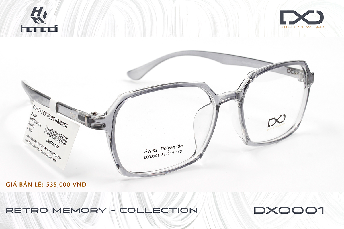 GỌNG SWISS POLYAMIDE DXO001