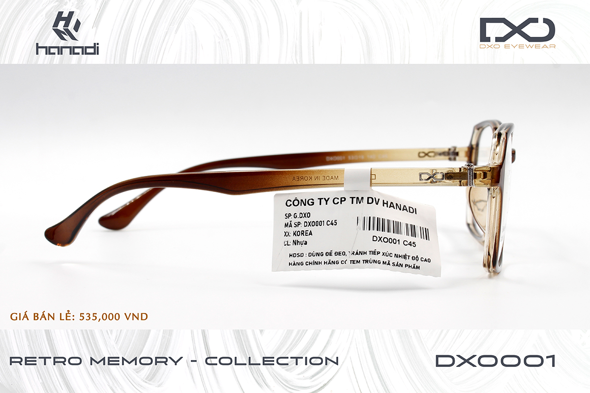 GỌNG SWISS POLYAMIDE DXO001