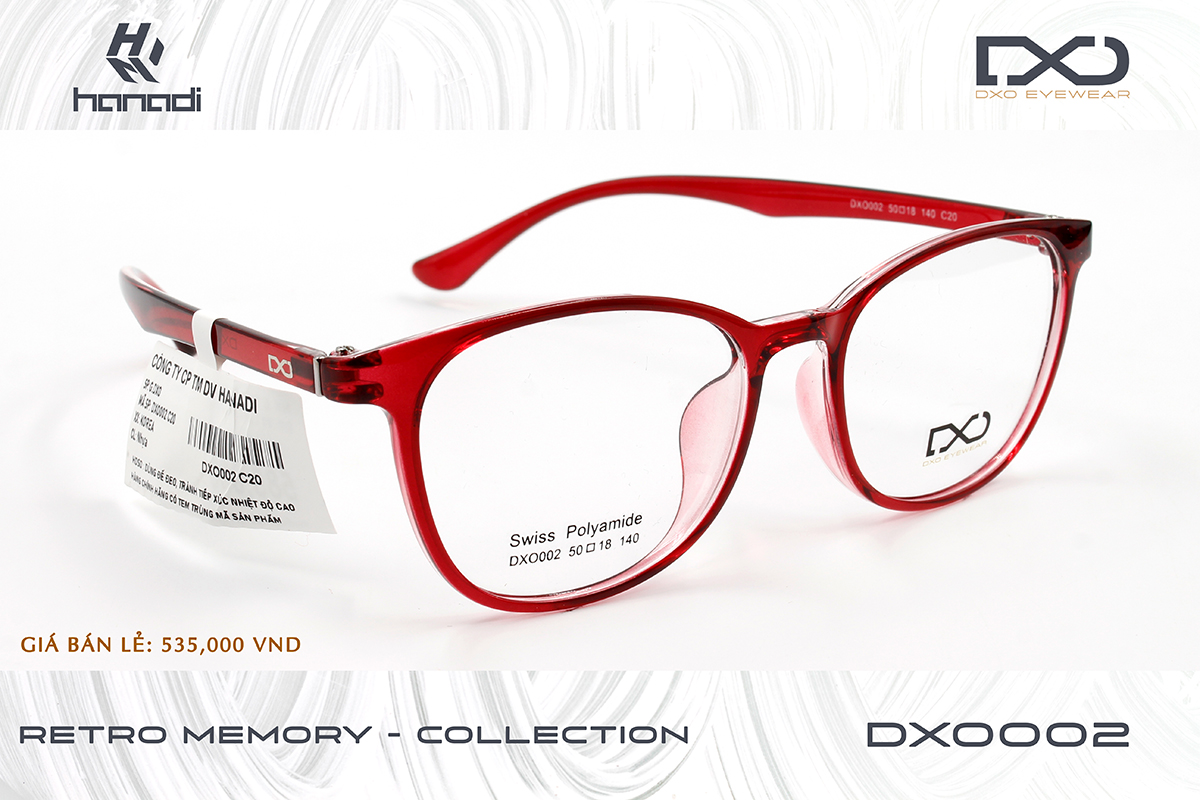GỌNG SWISS POLYAMIDE DXO002