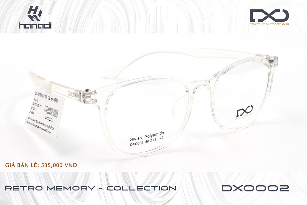 GỌNG SWISS POLYAMIDE DXO002