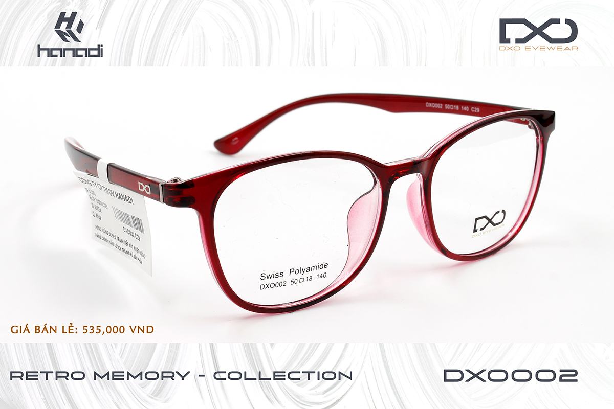 GỌNG SWISS POLYAMIDE DXO002