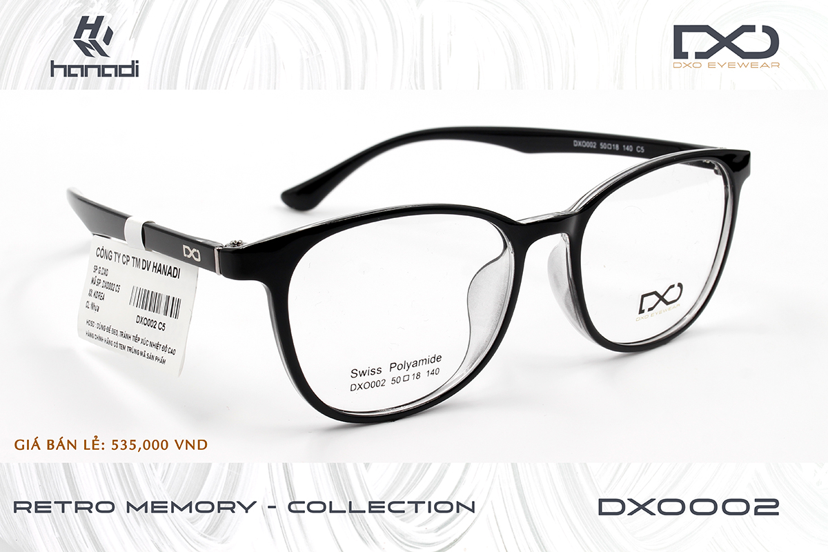 GỌNG SWISS POLYAMIDE DXO002