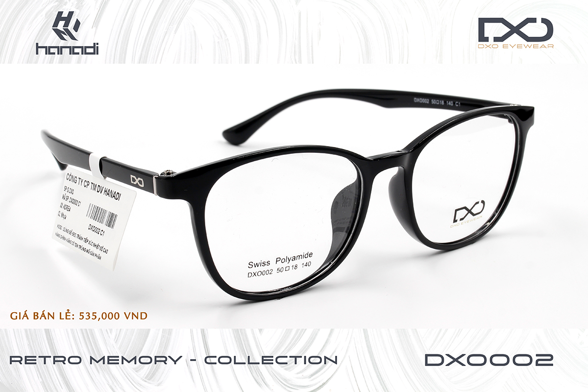 GỌNG SWISS POLYAMIDE DXO002