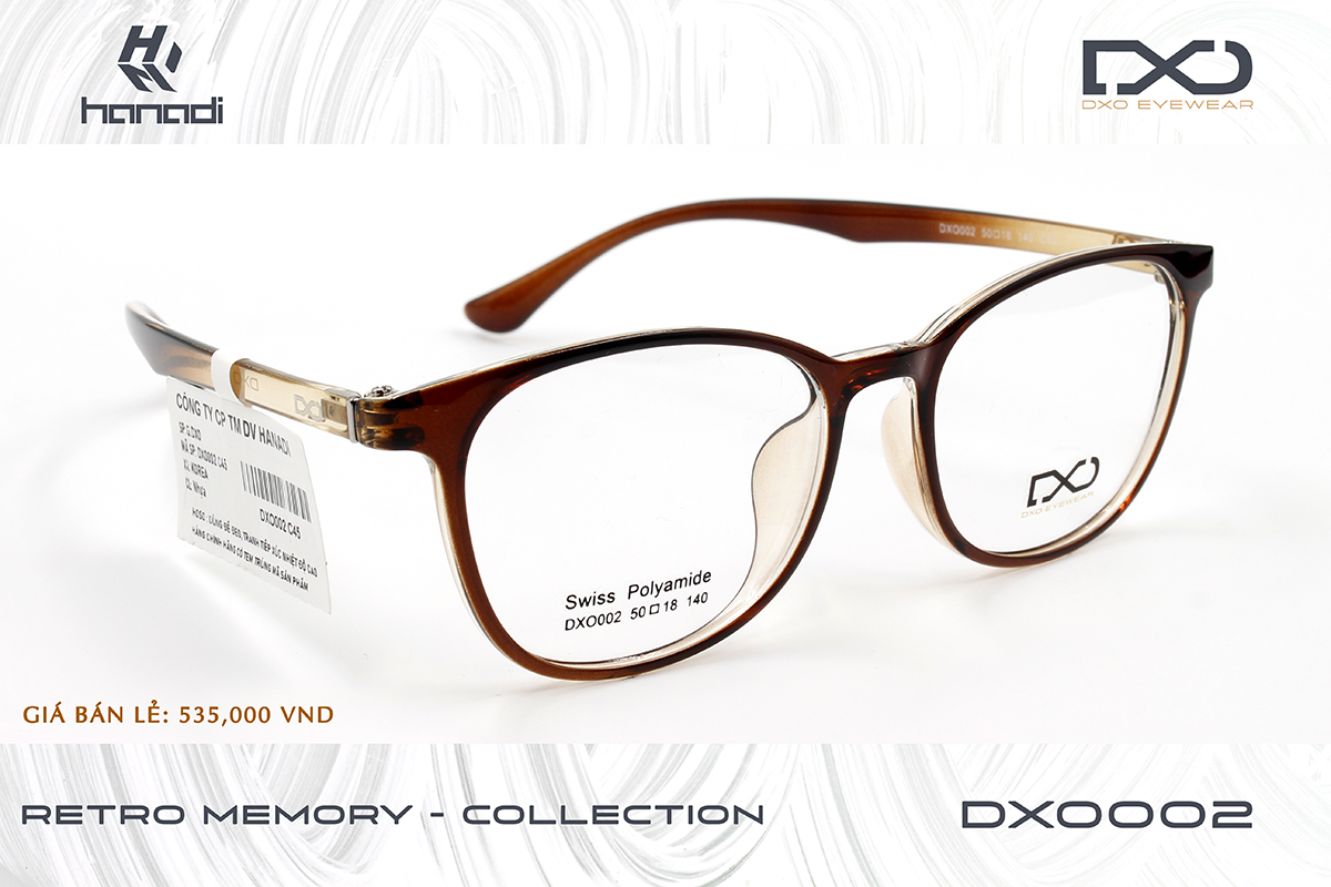 GỌNG SWISS POLYAMIDE DXO002