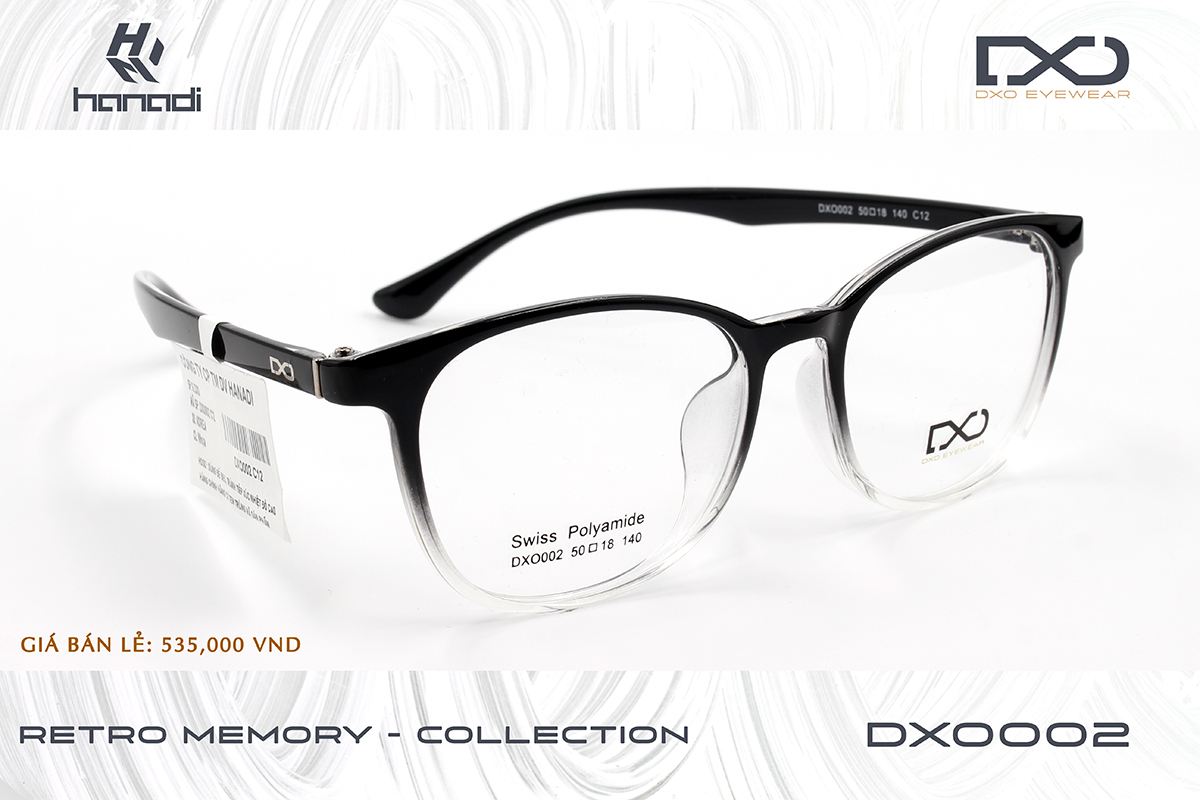 GỌNG SWISS POLYAMIDE DXO002