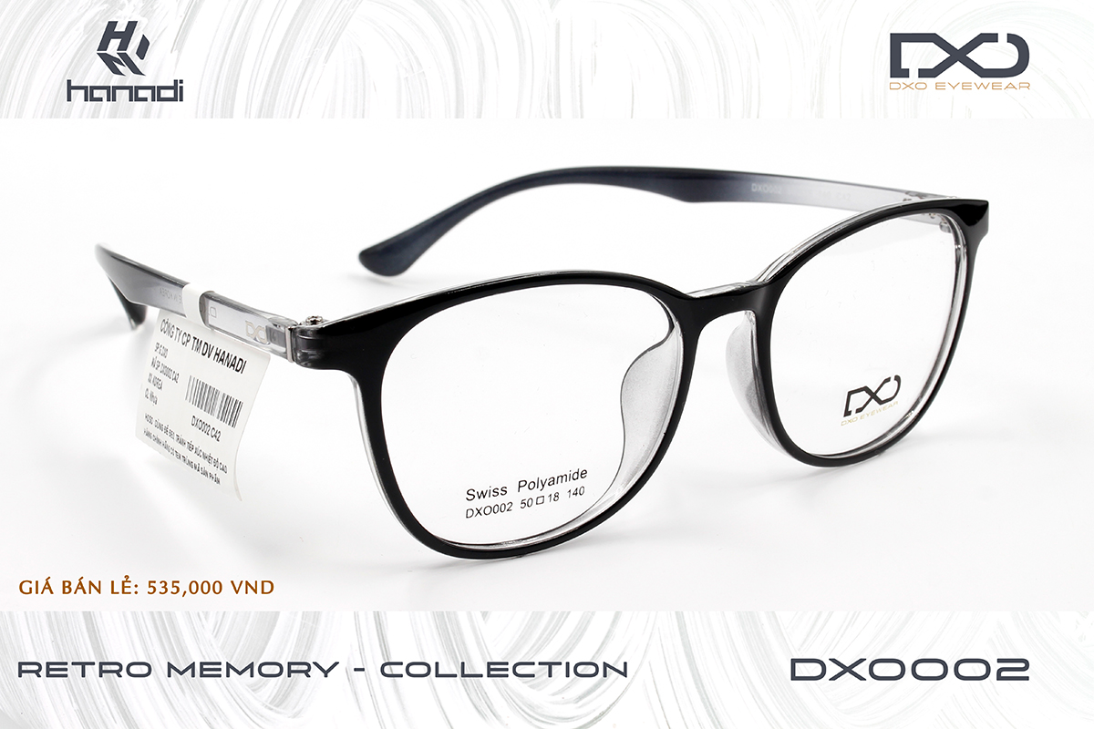 GỌNG SWISS POLYAMIDE DXO002