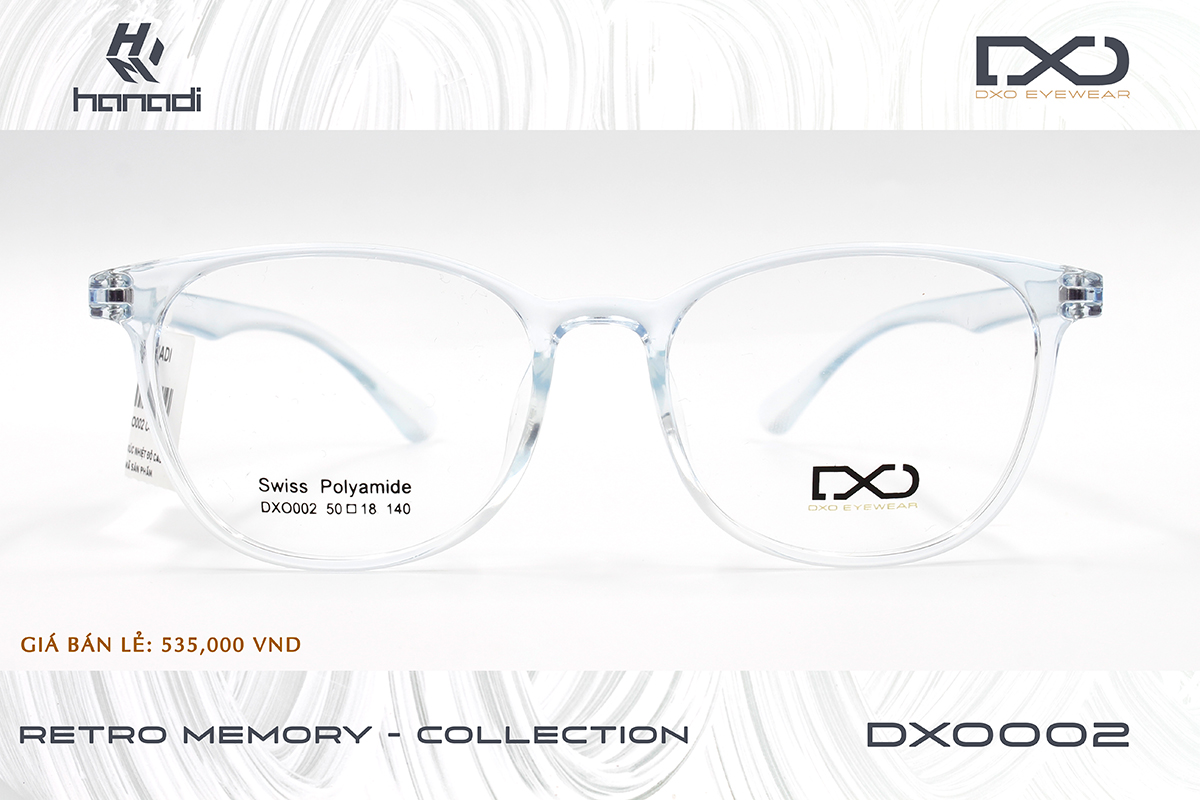 GỌNG SWISS POLYAMIDE DXO002