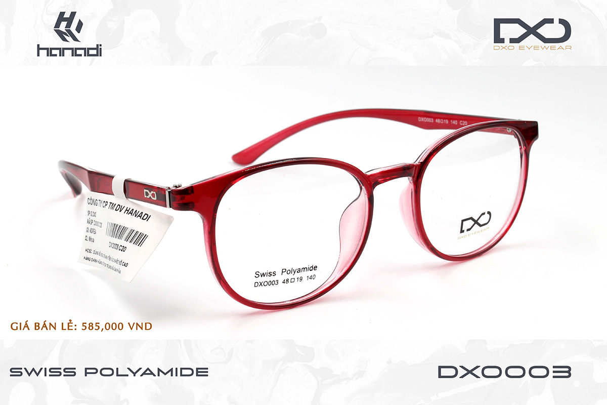 GỌNG SWISS POLYAMIDE DXO003