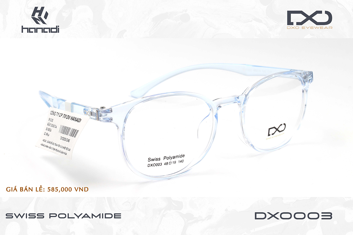 GỌNG SWISS POLYAMIDE DXO003