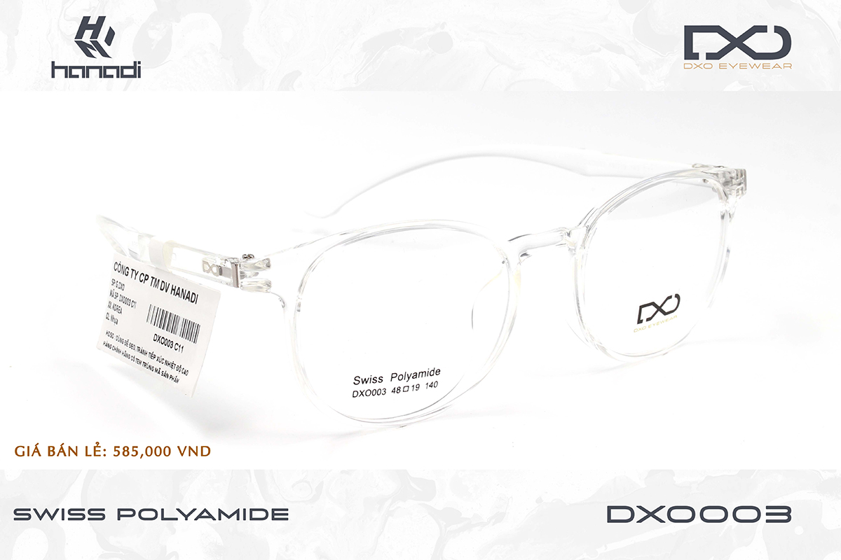 GỌNG SWISS POLYAMIDE DXO003