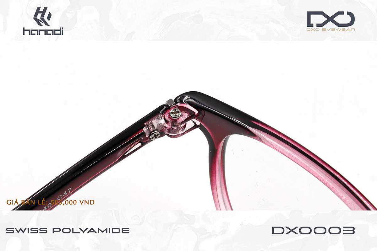 GỌNG SWISS POLYAMIDE DXO003