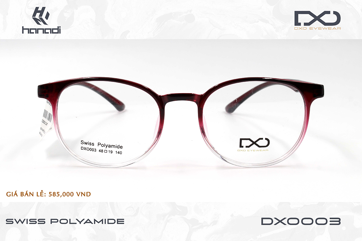 GỌNG SWISS POLYAMIDE DXO003