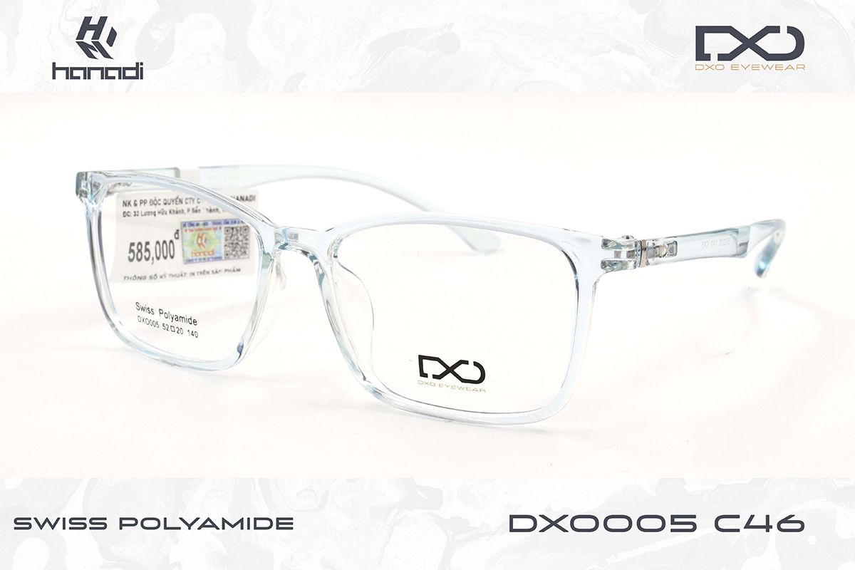 GỌNG SWISS POLYAMIDE DXO005