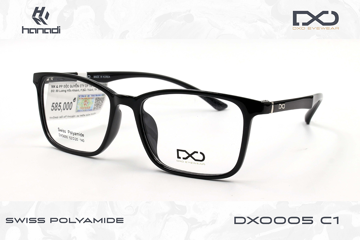 GỌNG SWISS POLYAMIDE DXO005