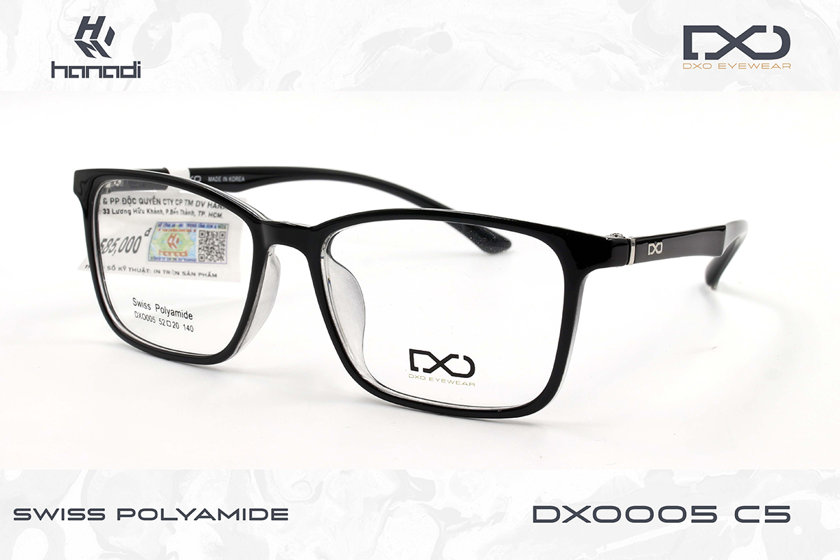 GỌNG SWISS POLYAMIDE DXO005