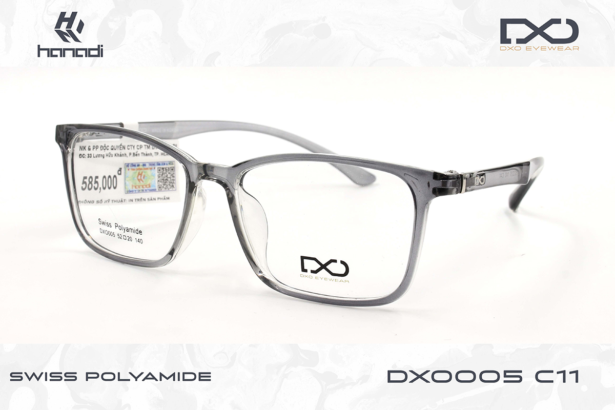 GỌNG SWISS POLYAMIDE DXO005