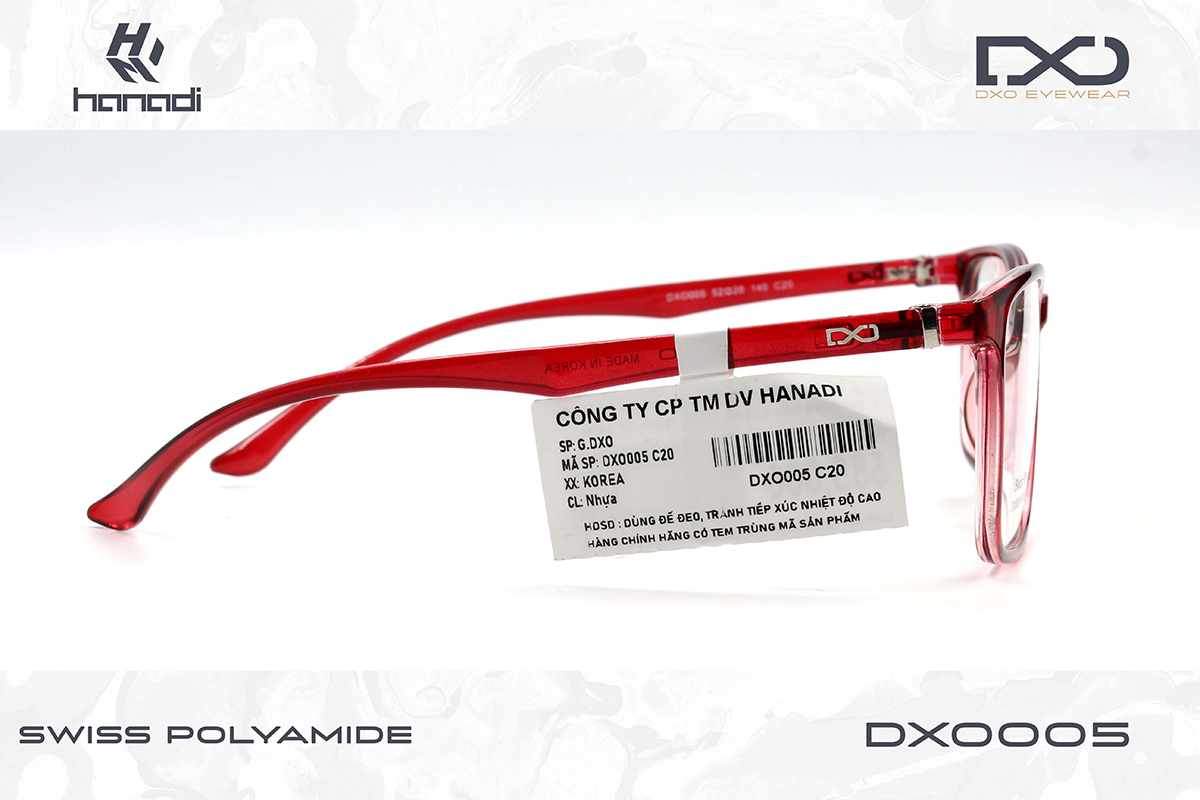 GỌNG SWISS POLYAMIDE DXO005