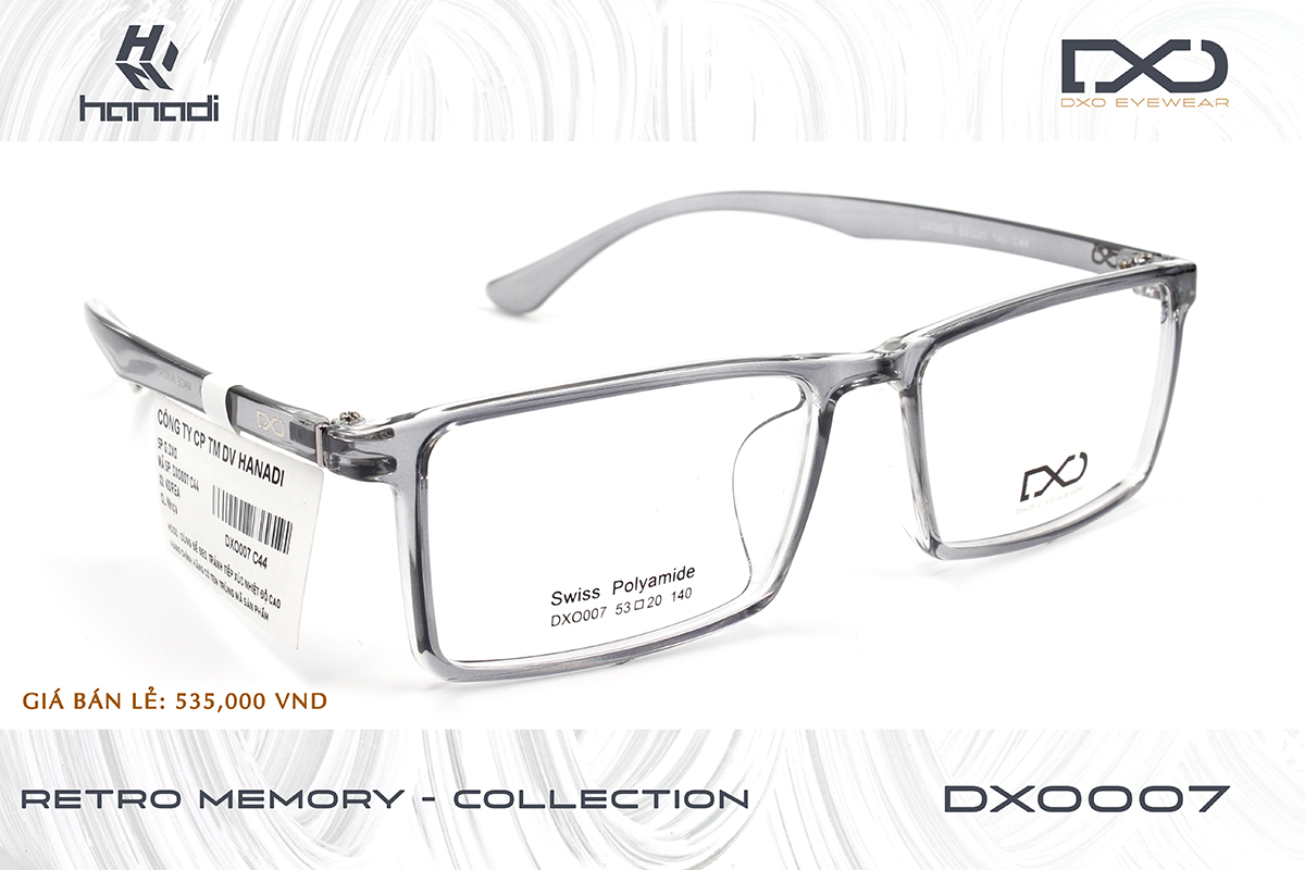 GỌNG SWISS POLYAMIDE DXO007