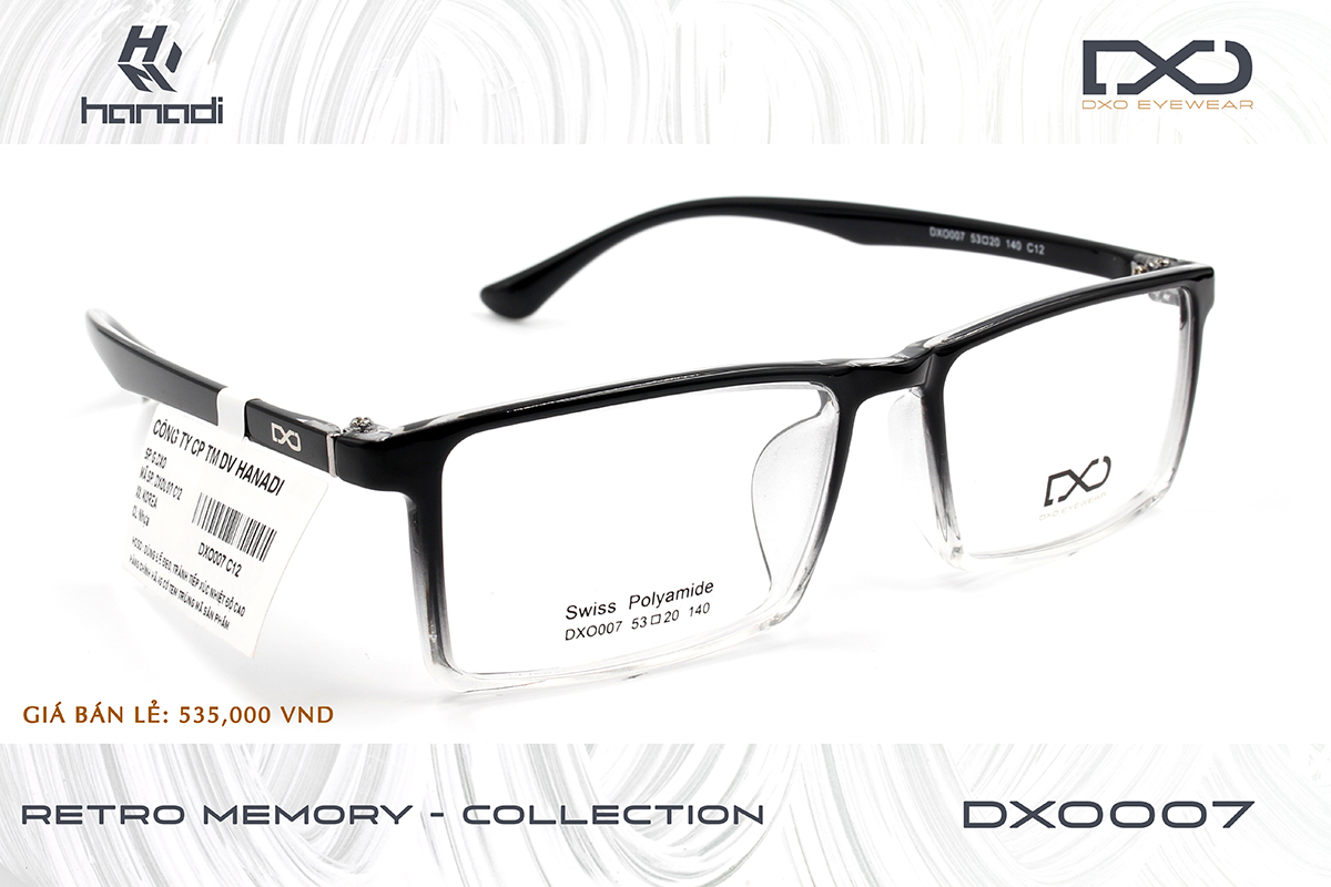 GỌNG SWISS POLYAMIDE DXO007