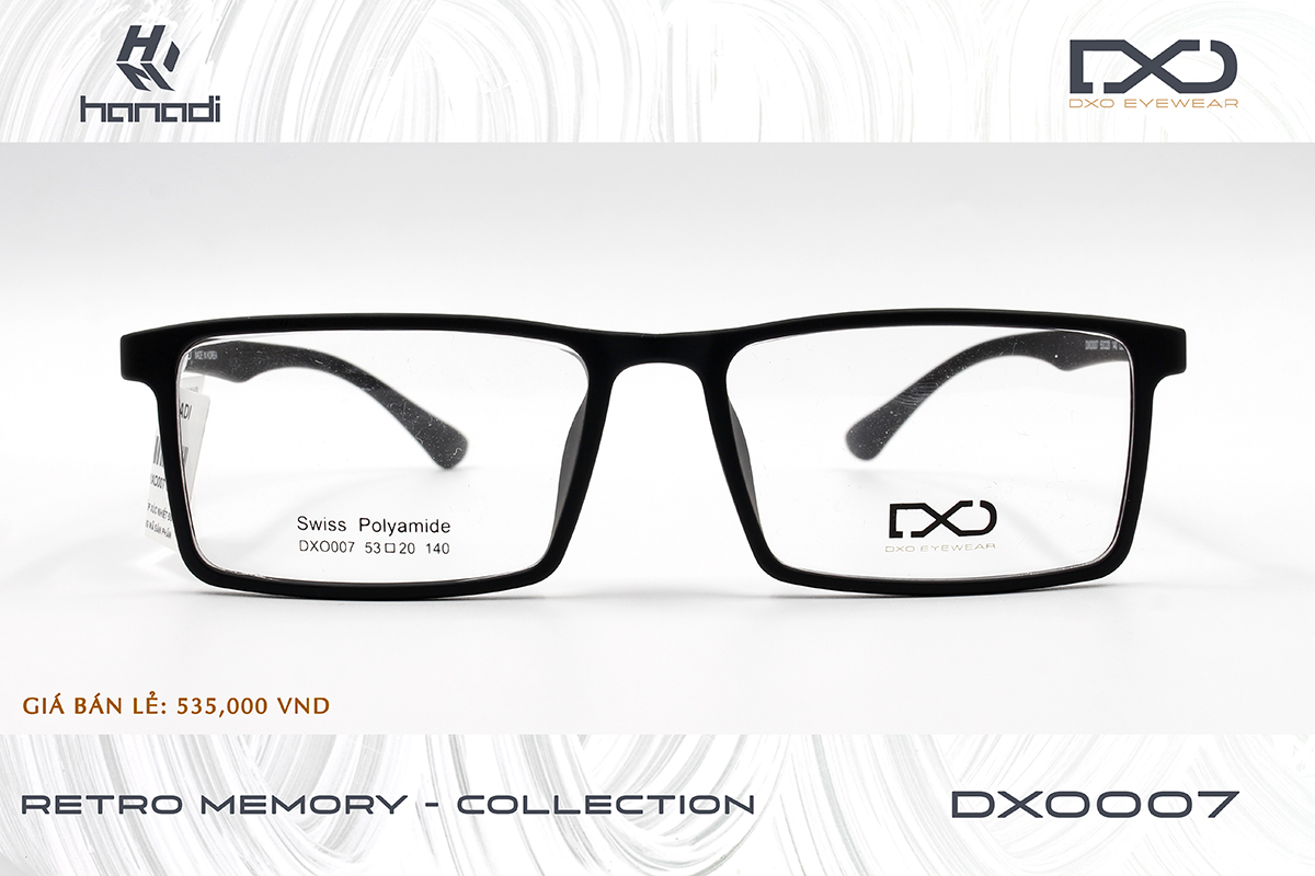 GỌNG SWISS POLYAMIDE DXO007