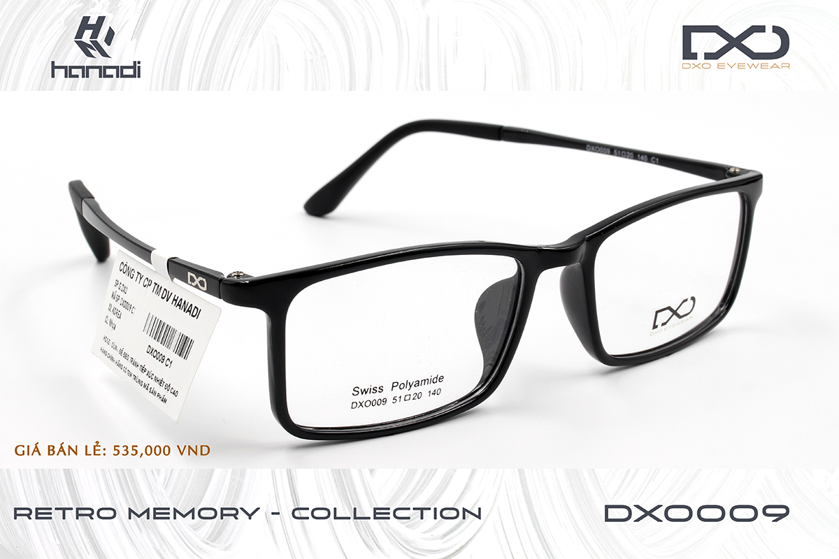 GỌNG SWISS POLYAMIDE DXO009