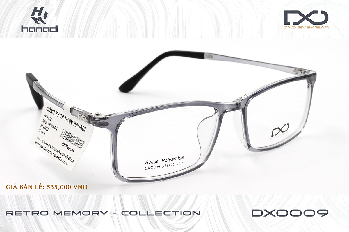 GỌNG SWISS POLYAMIDE DXO009
