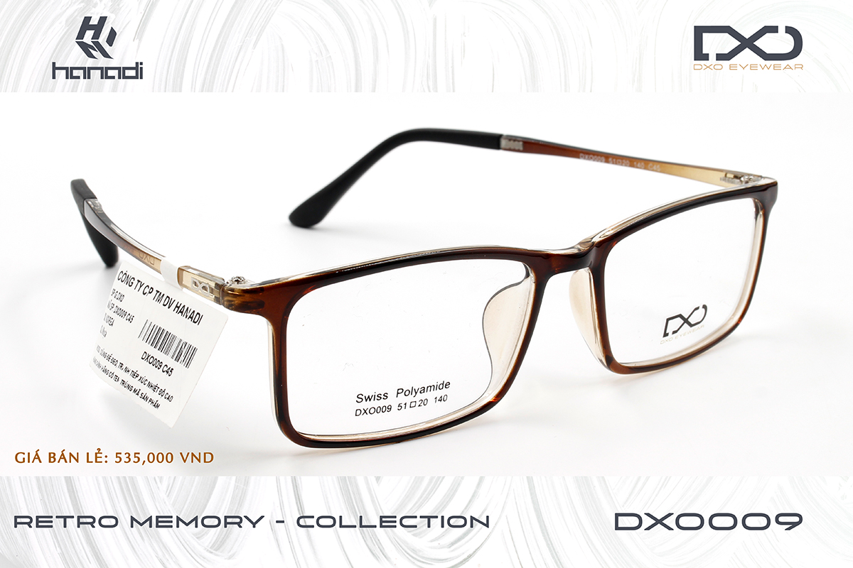 GỌNG SWISS POLYAMIDE DXO009