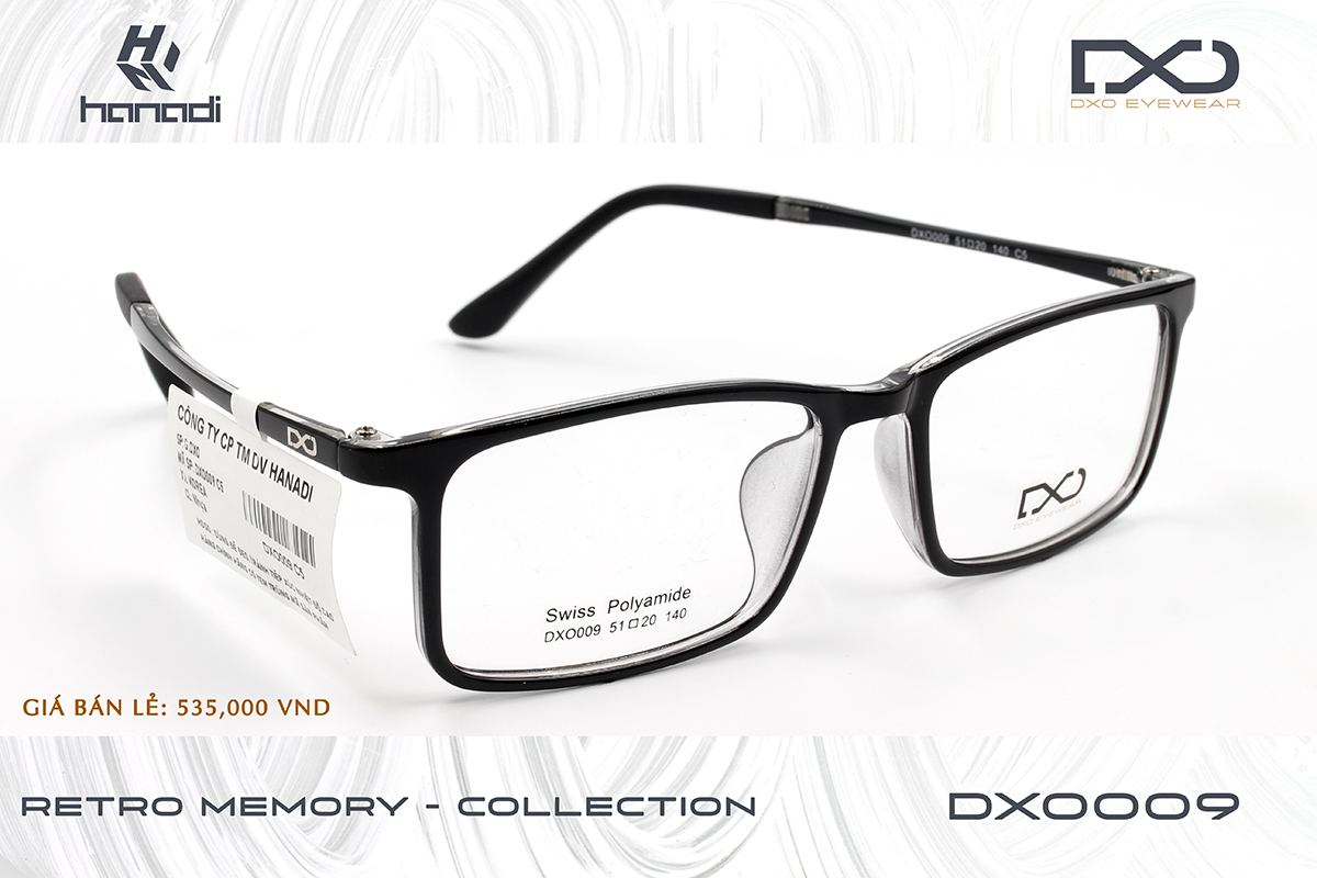 GỌNG SWISS POLYAMIDE DXO009