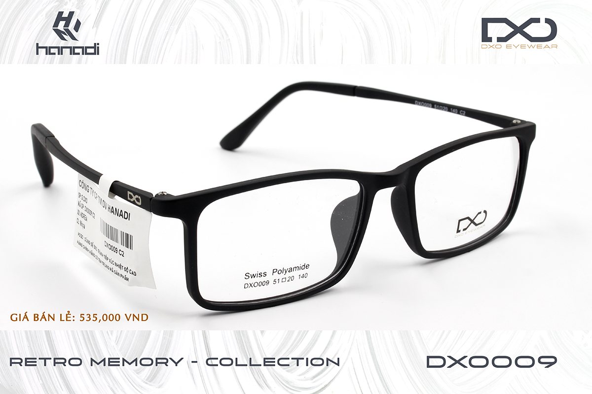 GỌNG SWISS POLYAMIDE DXO009