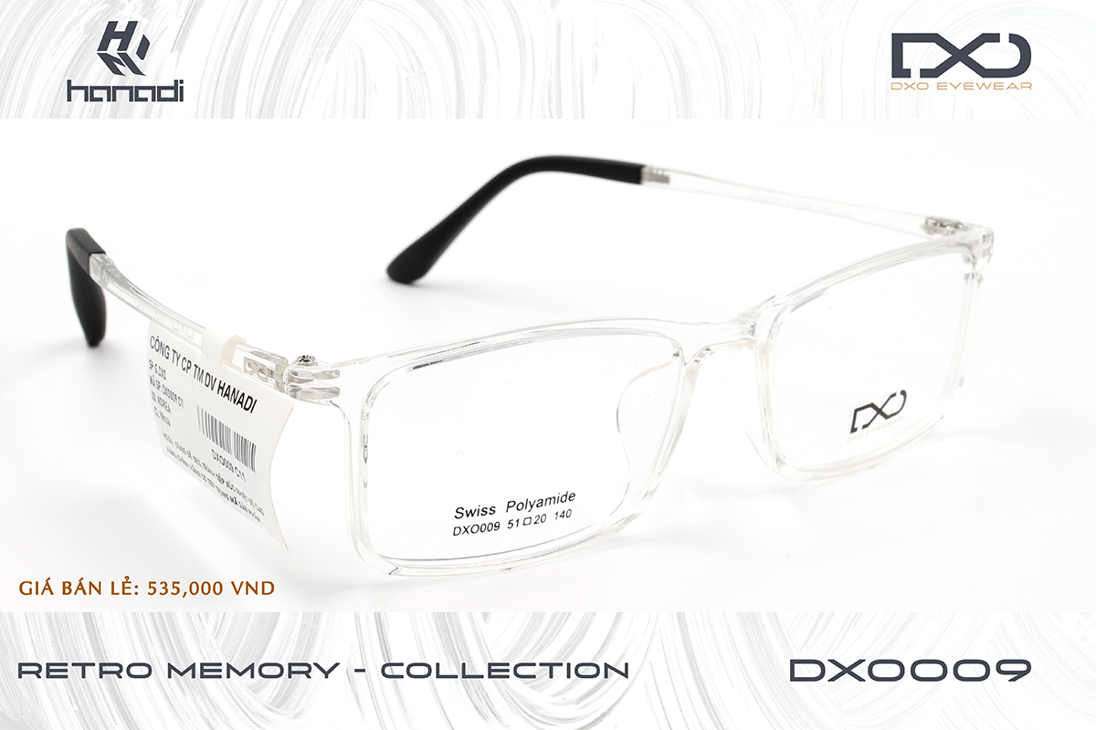 GỌNG SWISS POLYAMIDE DXO009