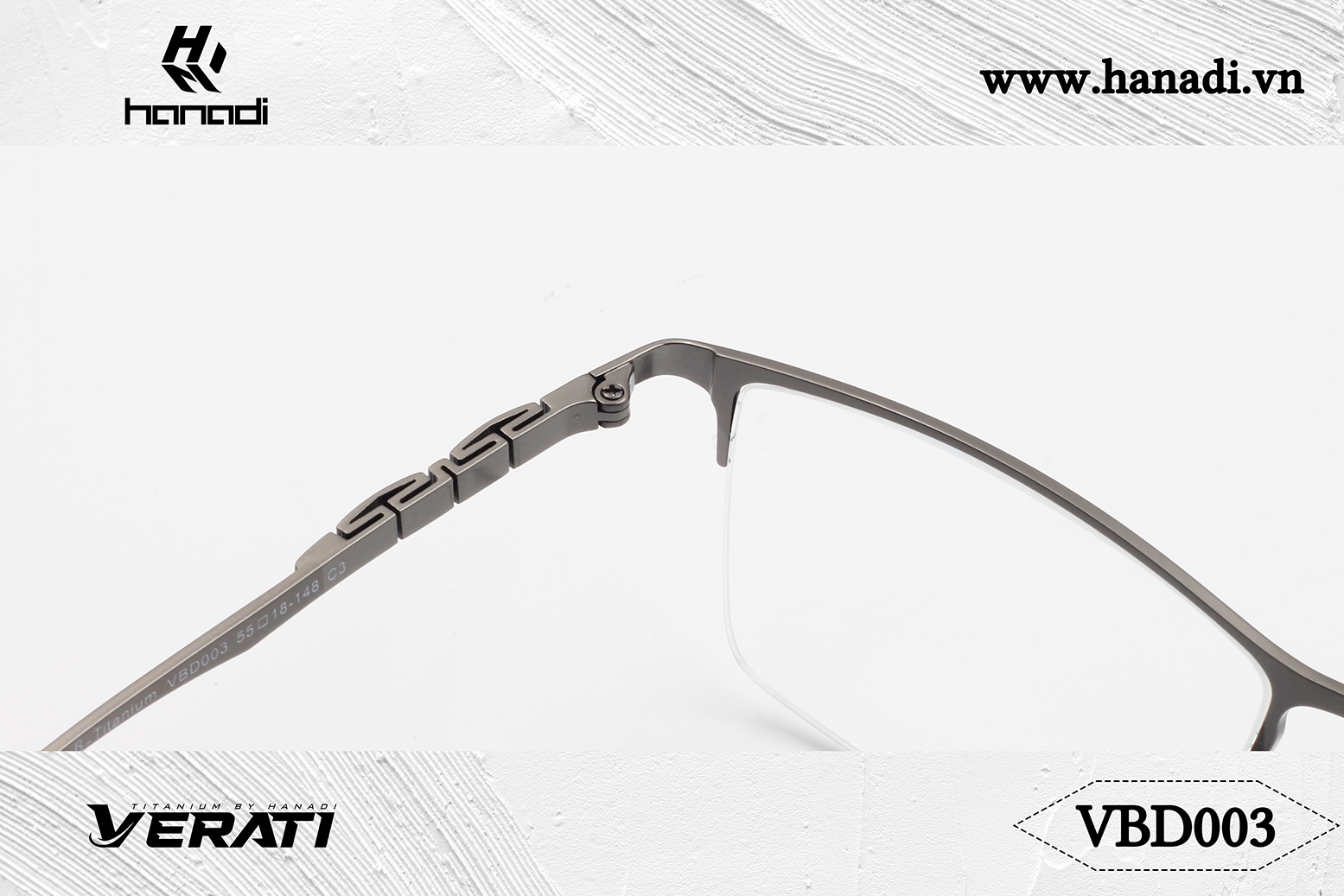 GỌNG TITANIUM VERATI VBD003