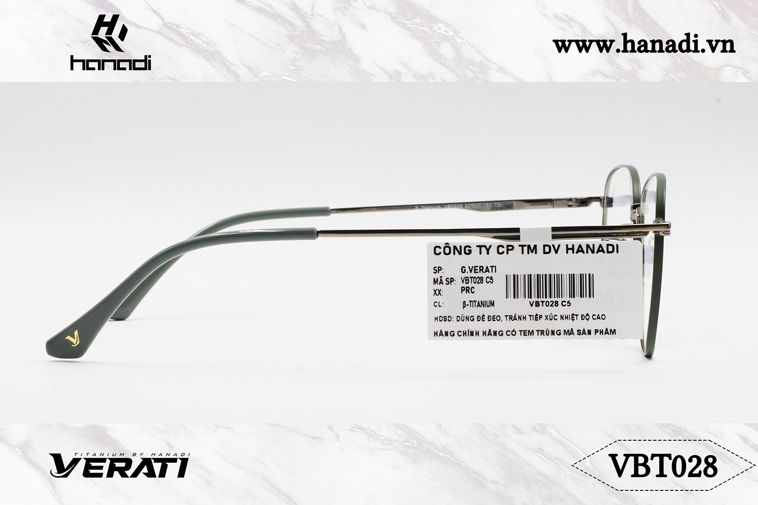 GỌNG TITANIUM VERATI VBT028