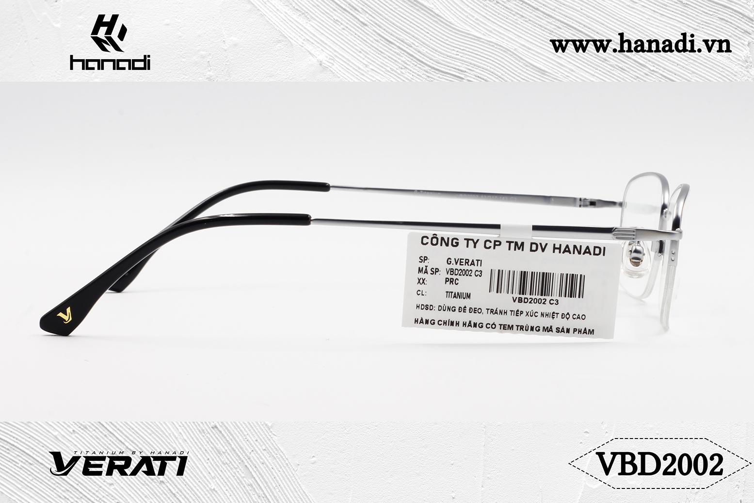 GỌNG TITANIUM VERATI VBD2002