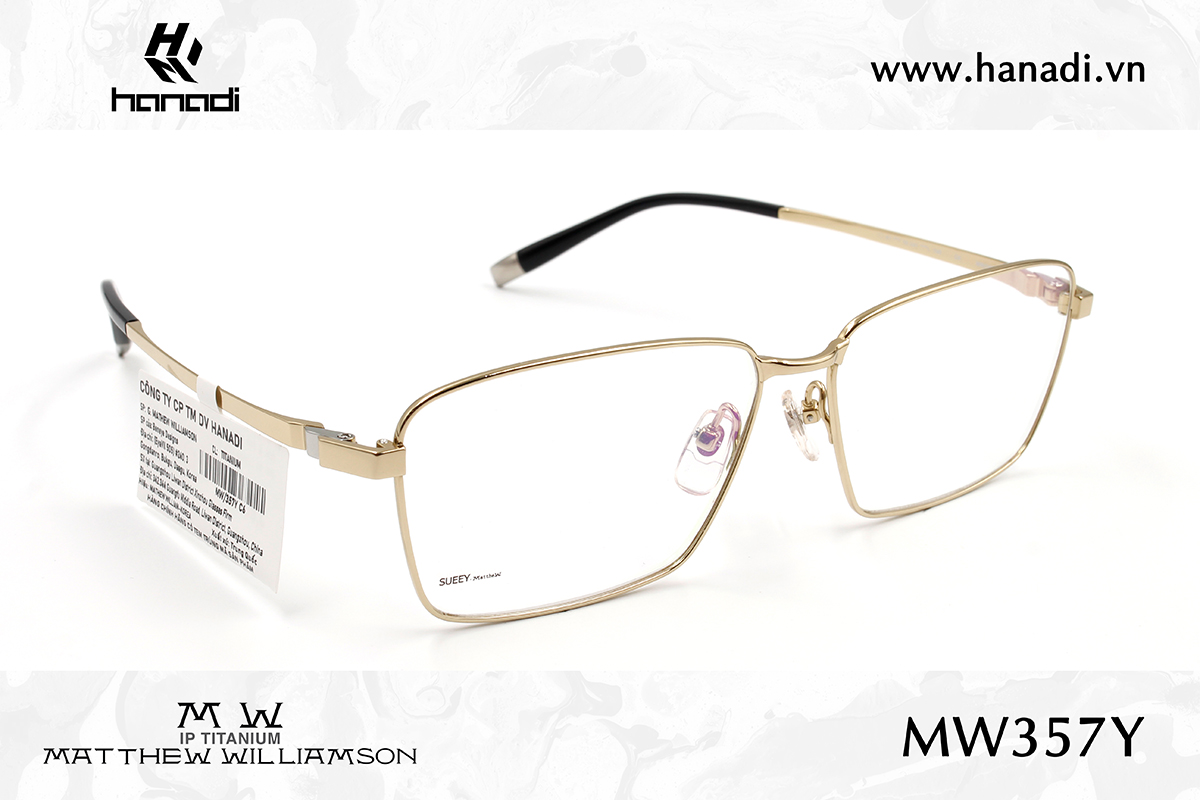 G. TITANIUM MATTHEW WILLIAMSON MW/357Y