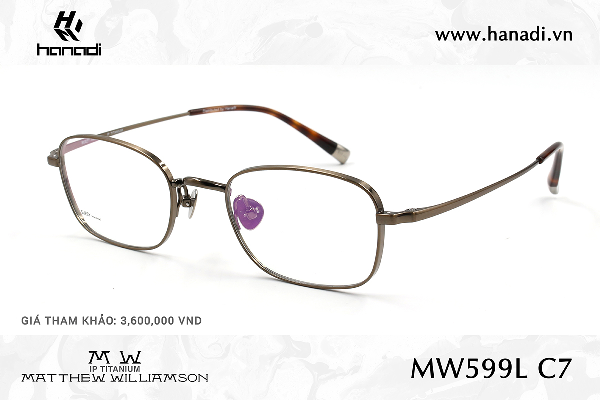 G. TITANIUM MATTHEW WILLIAMSON MW/599L