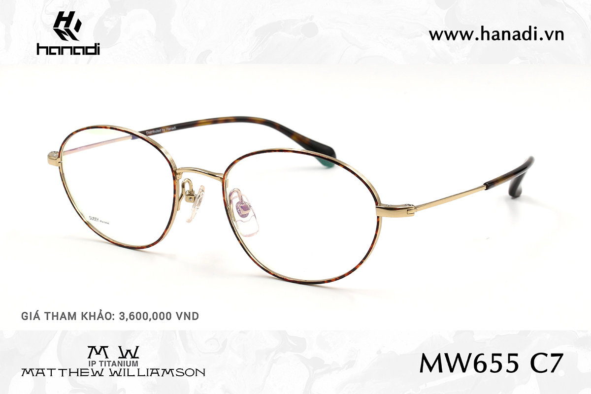 G. TITANIUM MATTHEW WILLIAMSON MW/655