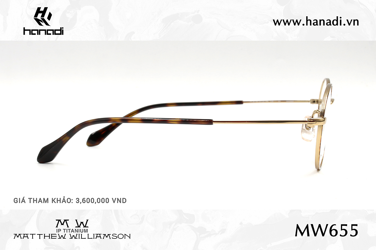 G. TITANIUM MATTHEW WILLIAMSON MW/655