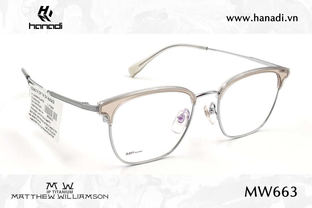 G. TITANIUM MATTHEW WILLIAMSON MW/663